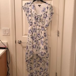 Long back summer dress